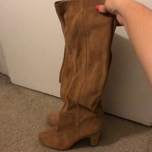 Jessica Simpson slouchy suede boots size 10